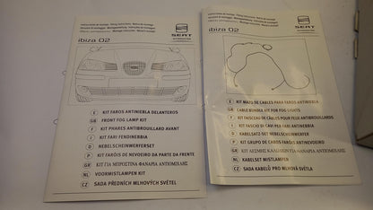 Original SEAT Cordoba Ibiza 6L Halogen Nebelscheinwerfer Satz 6L0052160