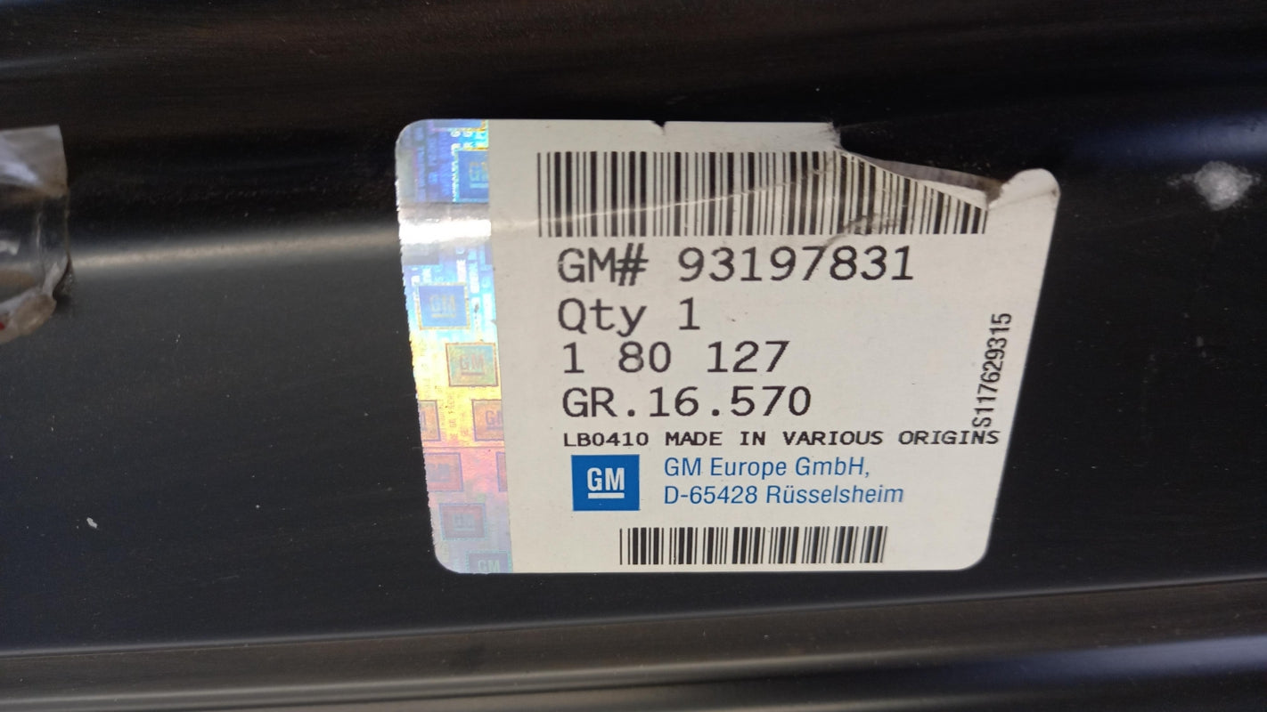 Original OPEL Meriva-B Seitenverstärkung Vorne Rechts 93197831