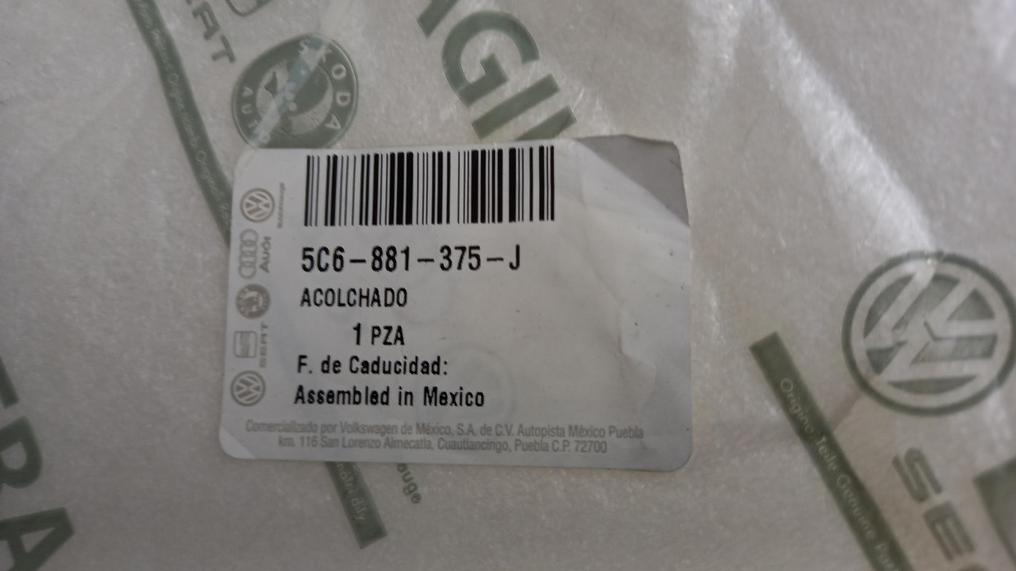 Original VW Jetta A6 2011-2014 Sitzpolster vorne links 5C6881375J