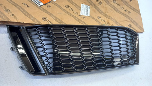 Original AUDI A1/S1 8X Luftführungsgitter schwarz-glänzend links 8XA807647DY9B