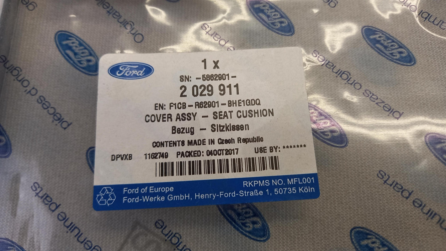 Original OE FORD Sitzbezug 2029911