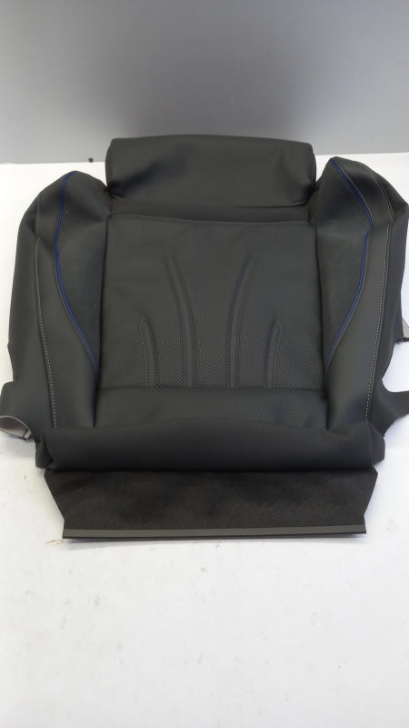 Original AUDI VW Sitzbezug mit Heizelement Schwarz/Blau/Anthrazit 3J0881405AMVOX