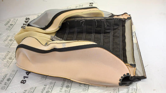 Original VOLKSWAGEN Jetta Sitzbezug Titan Schwarz 5C6881806DNX0H