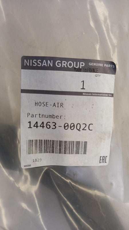 Original NISSAN NV400 2.3 DCI Ladeluftschlauch 1446300Q2C