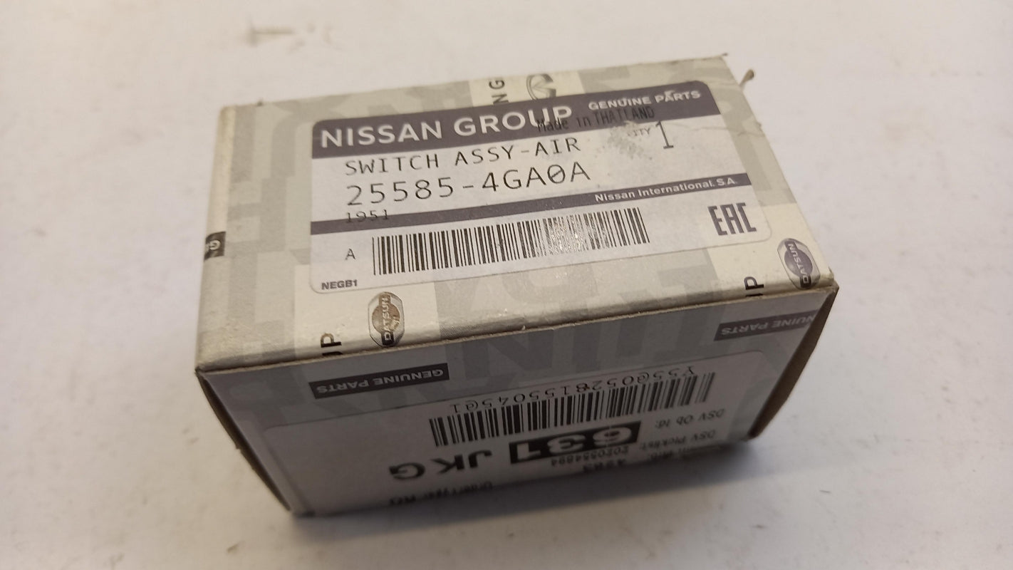 Original NISSAN E-NV200 Juke Qashqai QX50 X-Trail Pathfinder Schalter 255854GA0A