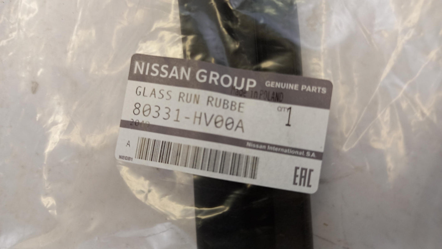 Original OE NISSAN Türscheiben Dichtung 80331HV00A