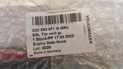 Original OE Volkswagen Tür Zierleiste 3D0853071GGRU