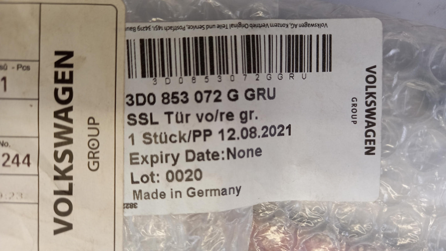 Original VW Phaeton 2011- Tür Schutzleiste grundiert vorne rechts 3D0853072GGRU
