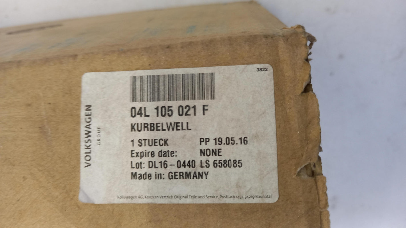 Original AUDI e-tron GT SKODA Octavia VW Golf Caddy Kurbelwelle 04L105021F