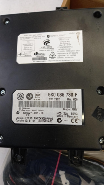 Original VW Caddy 2C Jetta Passat CC Sharan UHV-Plus Freisprechanlage 000051473M