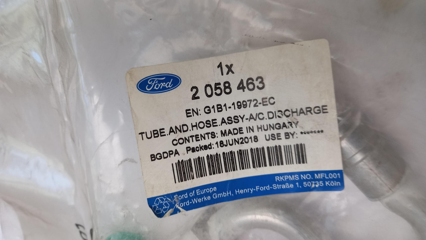 Original OE FORD Klimaanlage Druckleitung 2058463