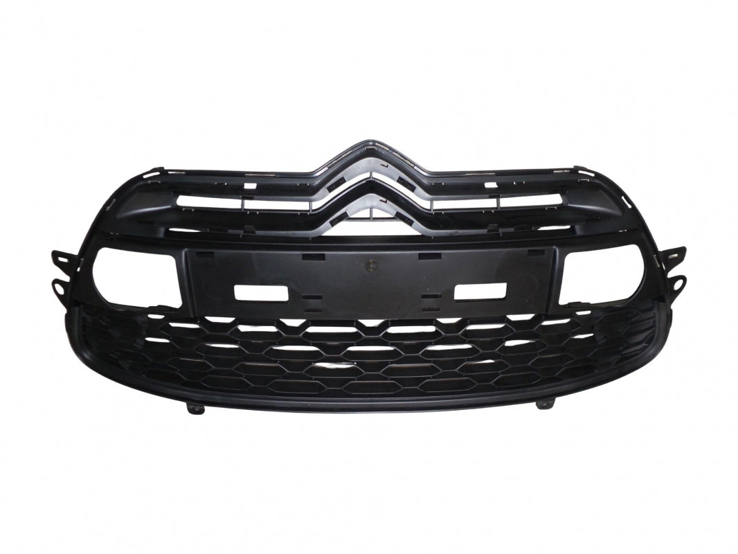 Original CITROEN DS3 Kühlergrill Kühlergitter Silber/Grau 7422H1