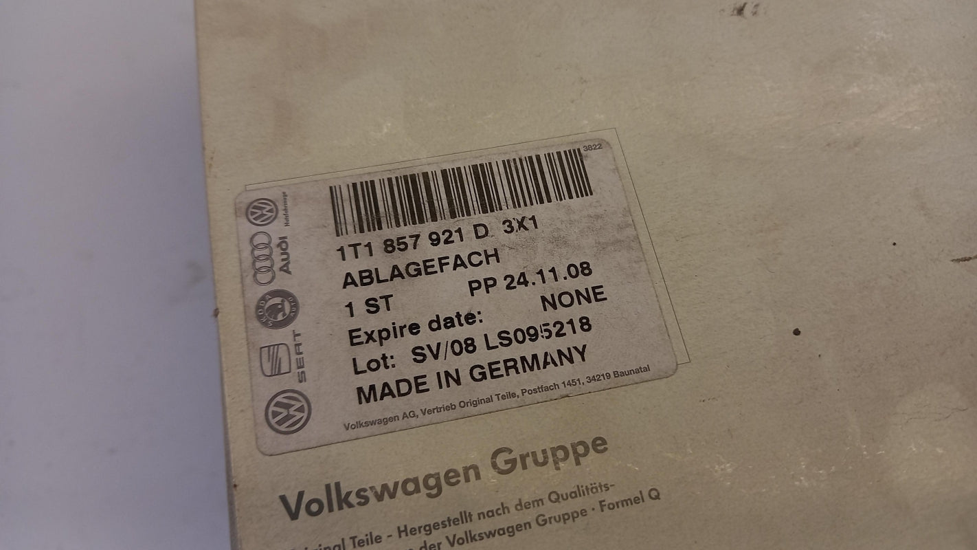 Original OE Volkswagen Ablagefach 1T1857921D3X1