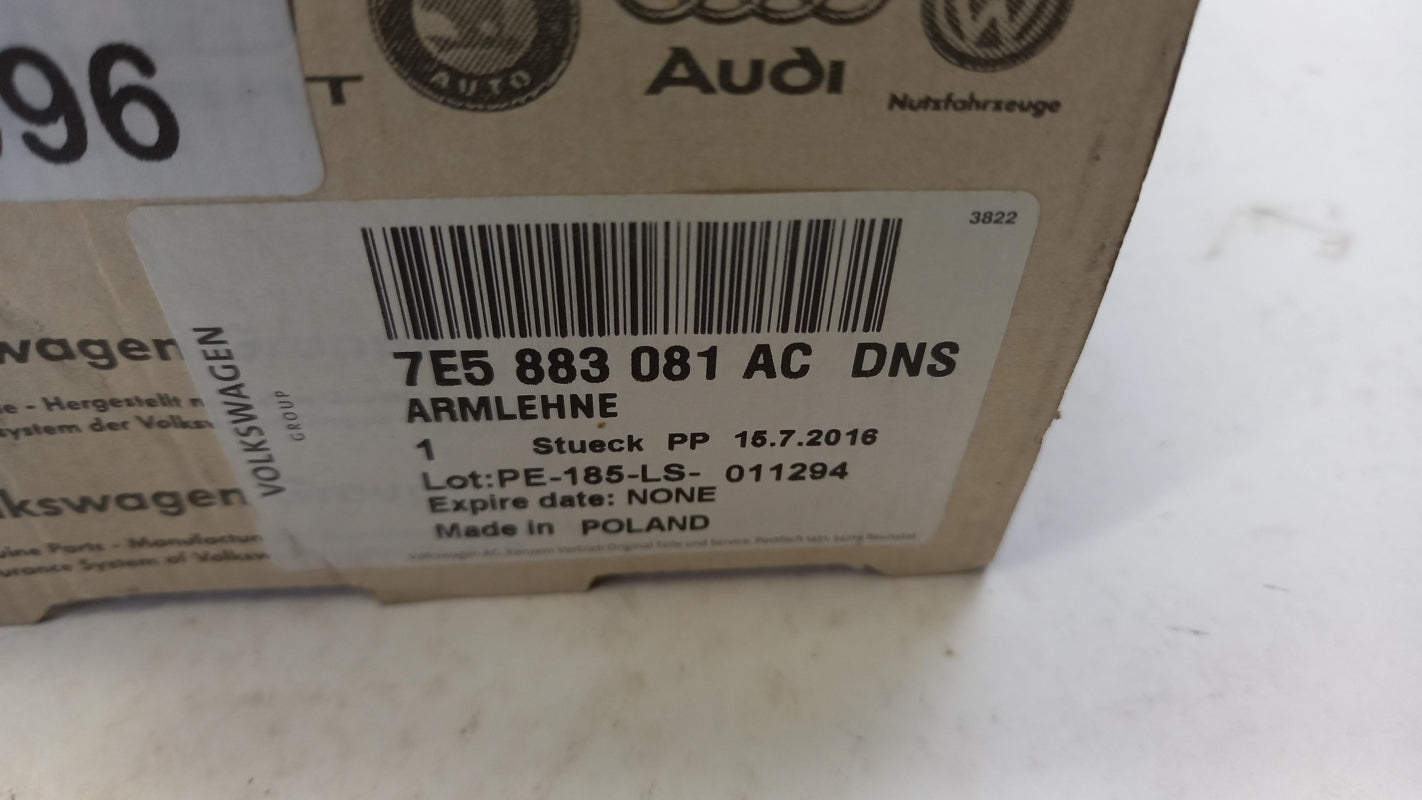Original OE Volkswagen Armlehne 7E5883081ACDNS
