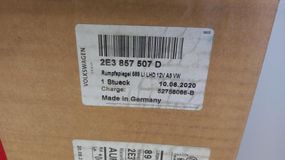 Original VW Crafter 2E 2006-2016 Außenspiegel Spiegelaufnahme links 2E3857507D