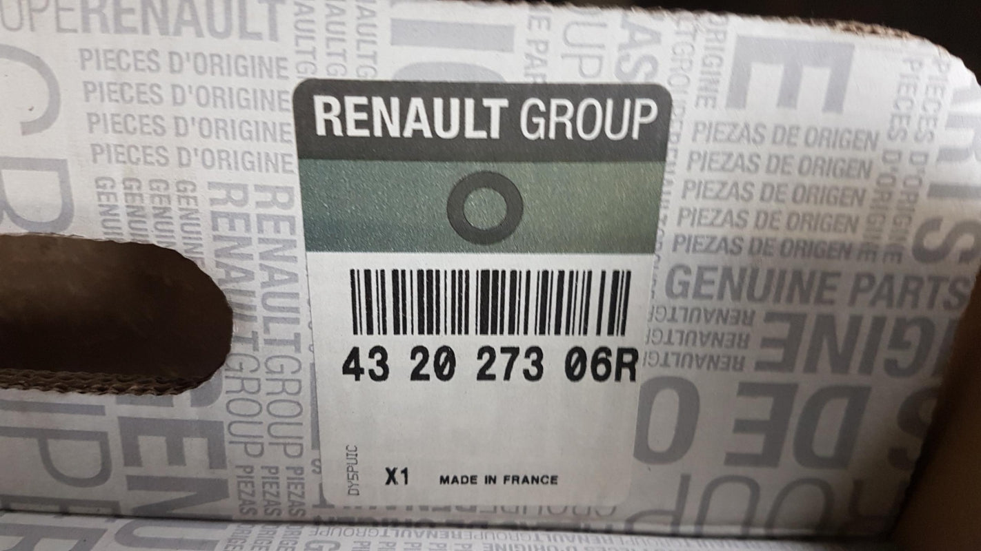 Original RENAULT Espace V 1x Bremsscheibe mit Radlager Hinten 432027306R