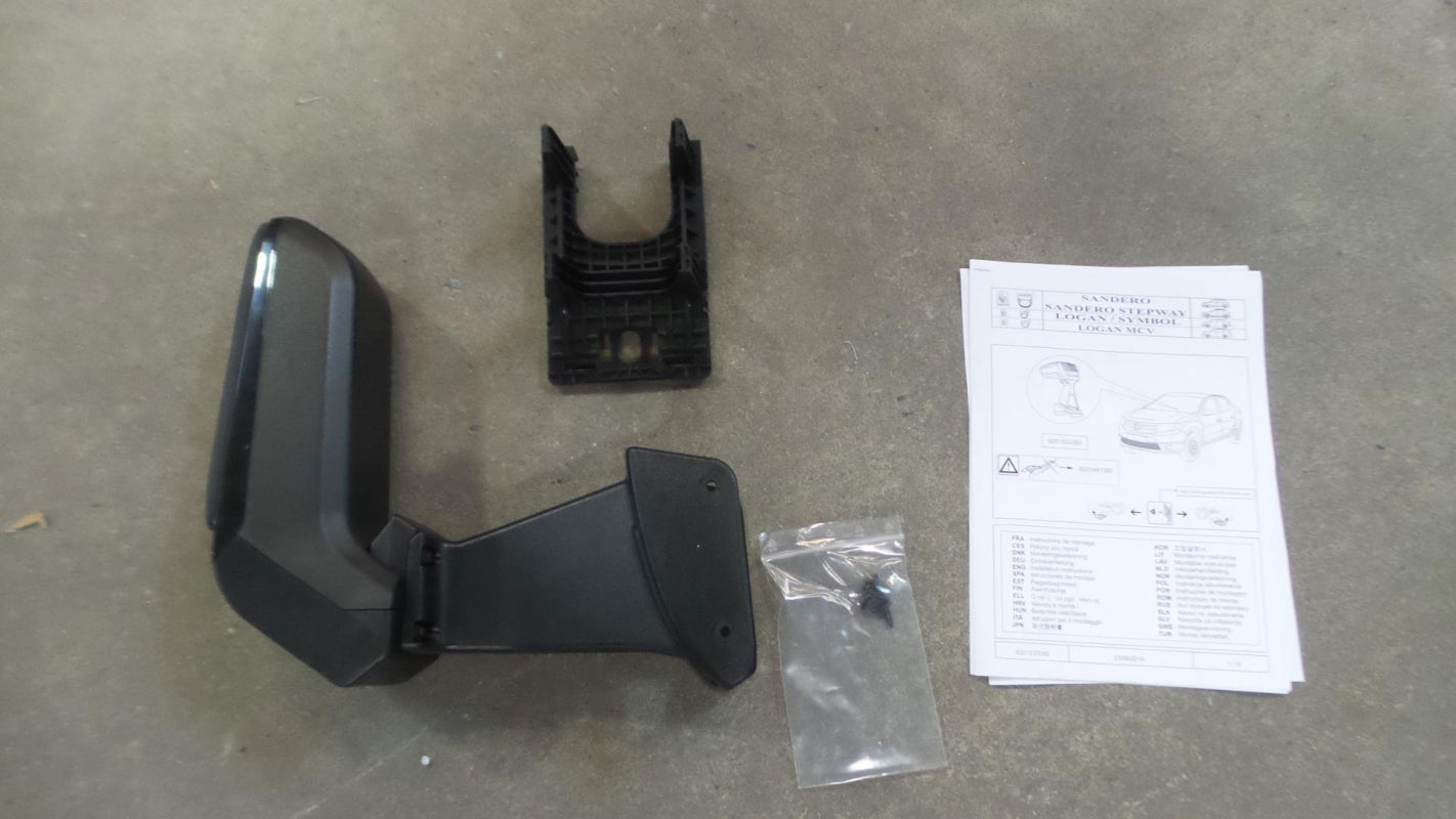 Original RENAULT Sandero II Stepway Logan II MCV Armlehne schwarz 8201533390