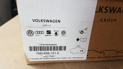 Original VW Sharan II (7N) Bremsbeläge 7N0698151E