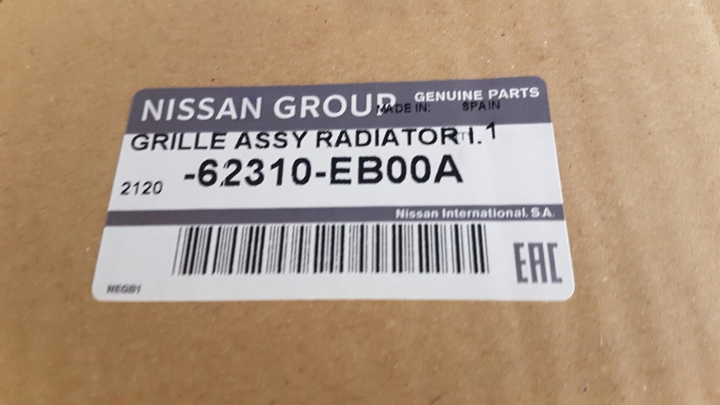Original NISSAN Navara '05-'06 Pathfinder '07-'10 Kühlergitter 62310EB00A