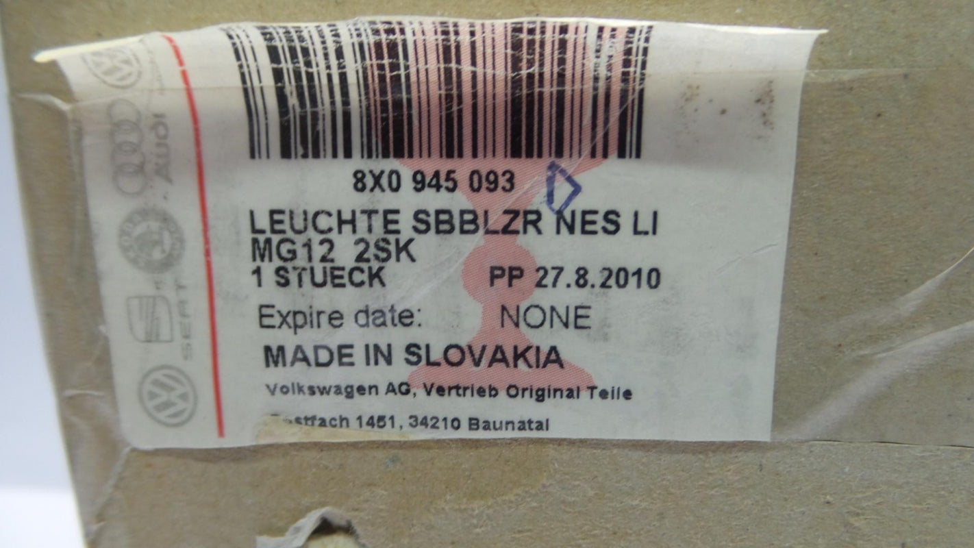 Original AUDI A1 ('11-'14) Heckleuchte Schlussleuchte links 8X0945093