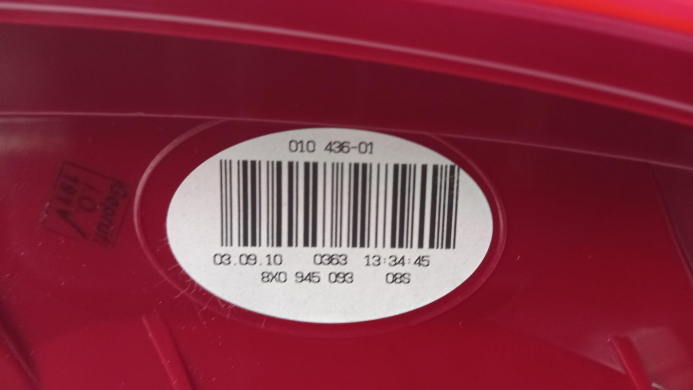 Original AUDI A1 ('11-'14) Heckleuchte Schlussleuchte links 8X0945093