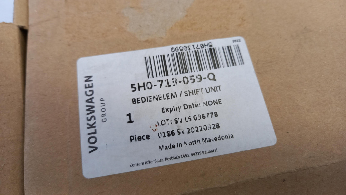 Original VW Golf 8 CD Schaltbetätigung Schaltautomatik Schaltkulisse 5H0713059Q