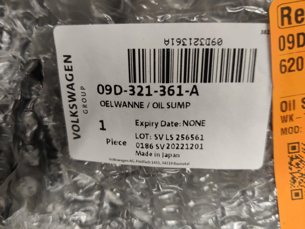 Original VOLKSWAGEN Touareg AUDI Q7 Automatikgetriebe Ölwanne 09D321361A