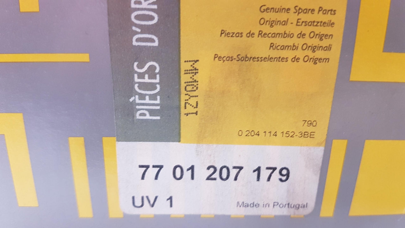 Original RENAULT Clio II Bremsbackensatz Hinten 7701207179