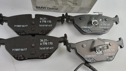 Original BMW 3' E36 E46 Z1 Roadster Z4 E85 E86 Bremsbeläge hinten 34216778168