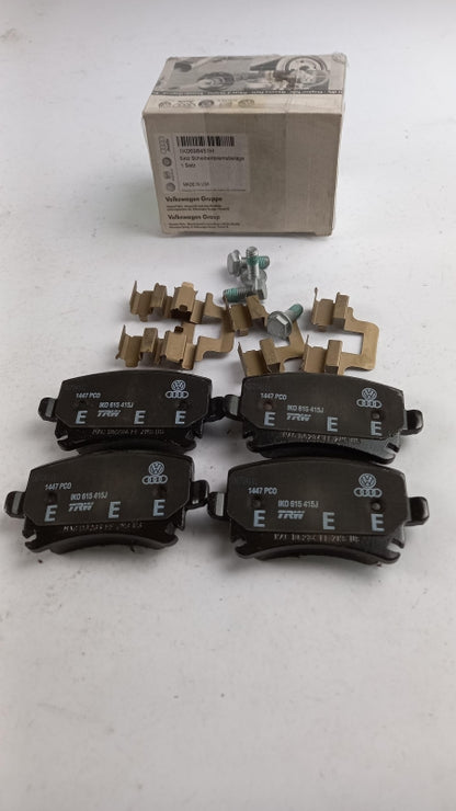 Original AUDI A3 VW Eos Golf Jetta Touran Scirocco Bremsbeläge hinten 1K0698451H