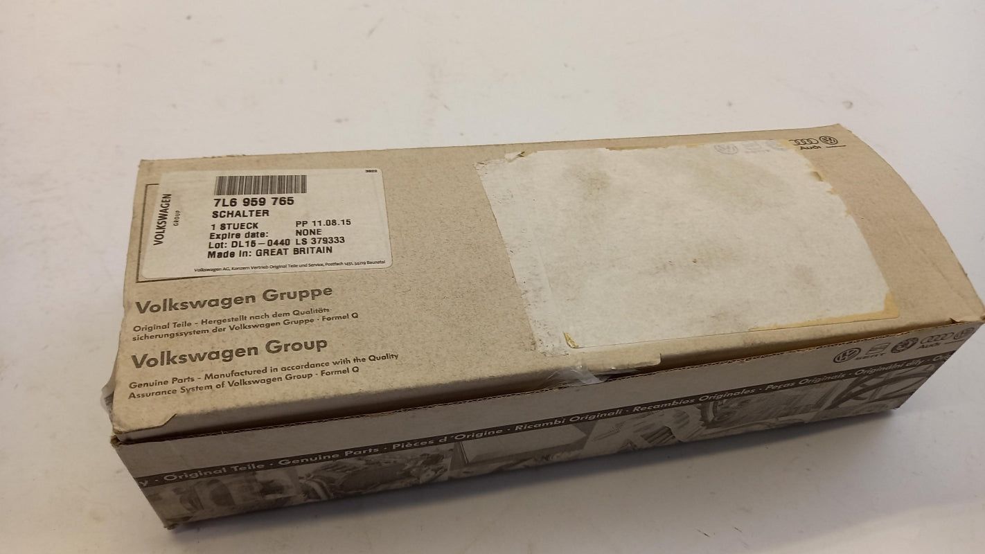 Original VW Touareg 7L Sitzverstellung Schalter vorne links 7L6959765