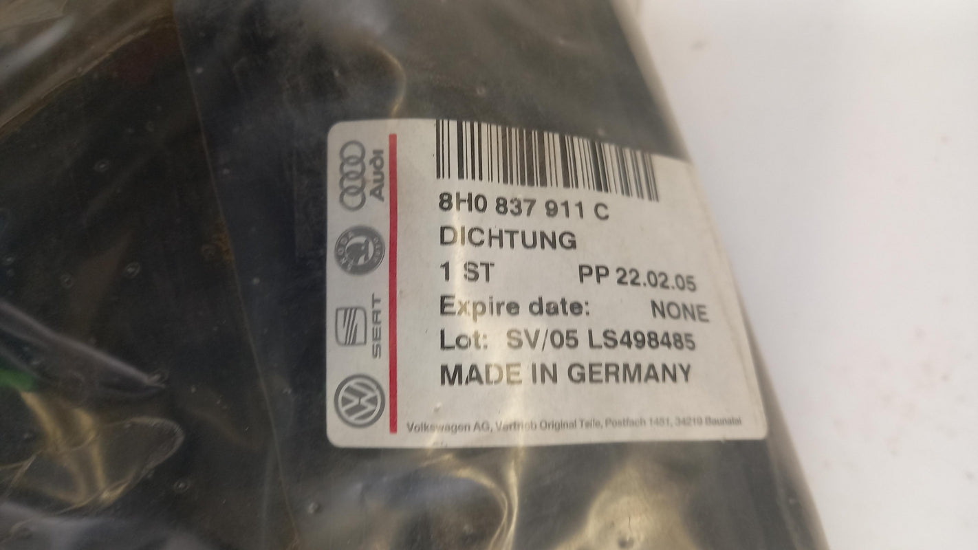 Original AUDI A4 RS4 Cabrio 8H Türdichtung außen links 8H0837911C