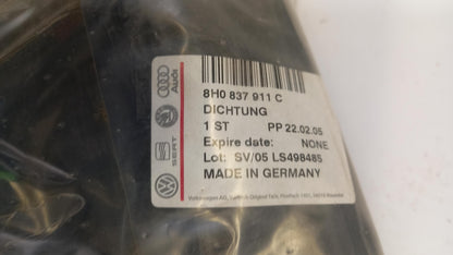 Original AUDI A4 RS4 Cabrio 8H Türdichtung außen links 8H0837911C