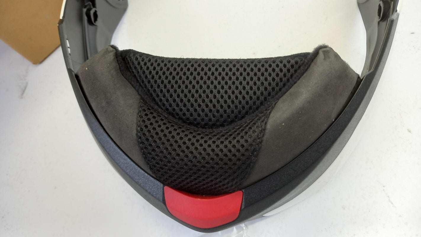 Original BMW Kinnteil Helm 6/6 EVO brillant-weiss 76318550098