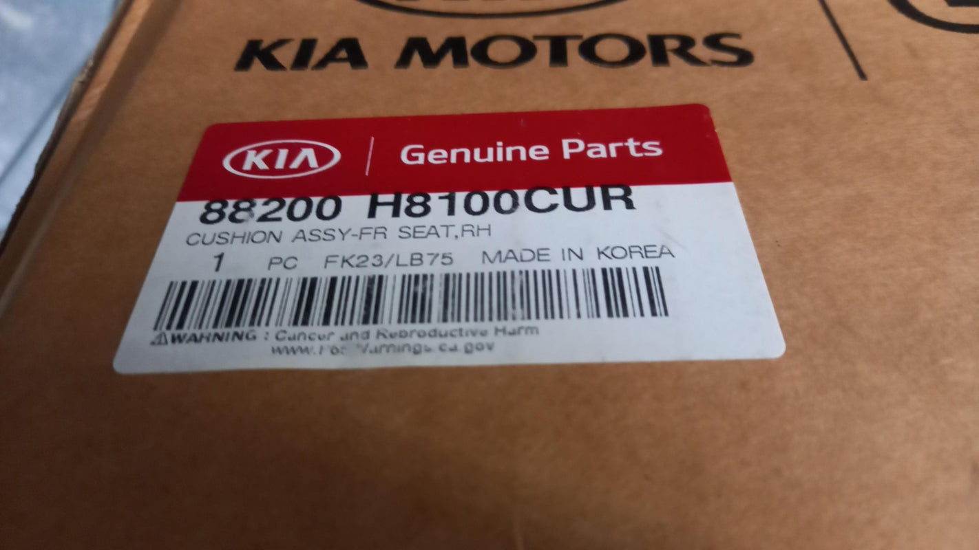 Original KIA Rio 2016- Sitz 88200H8100CUR