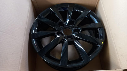 Original SKODA Rapid NH Alufelge 6Jx15 ET38 schwarz 60U601025C