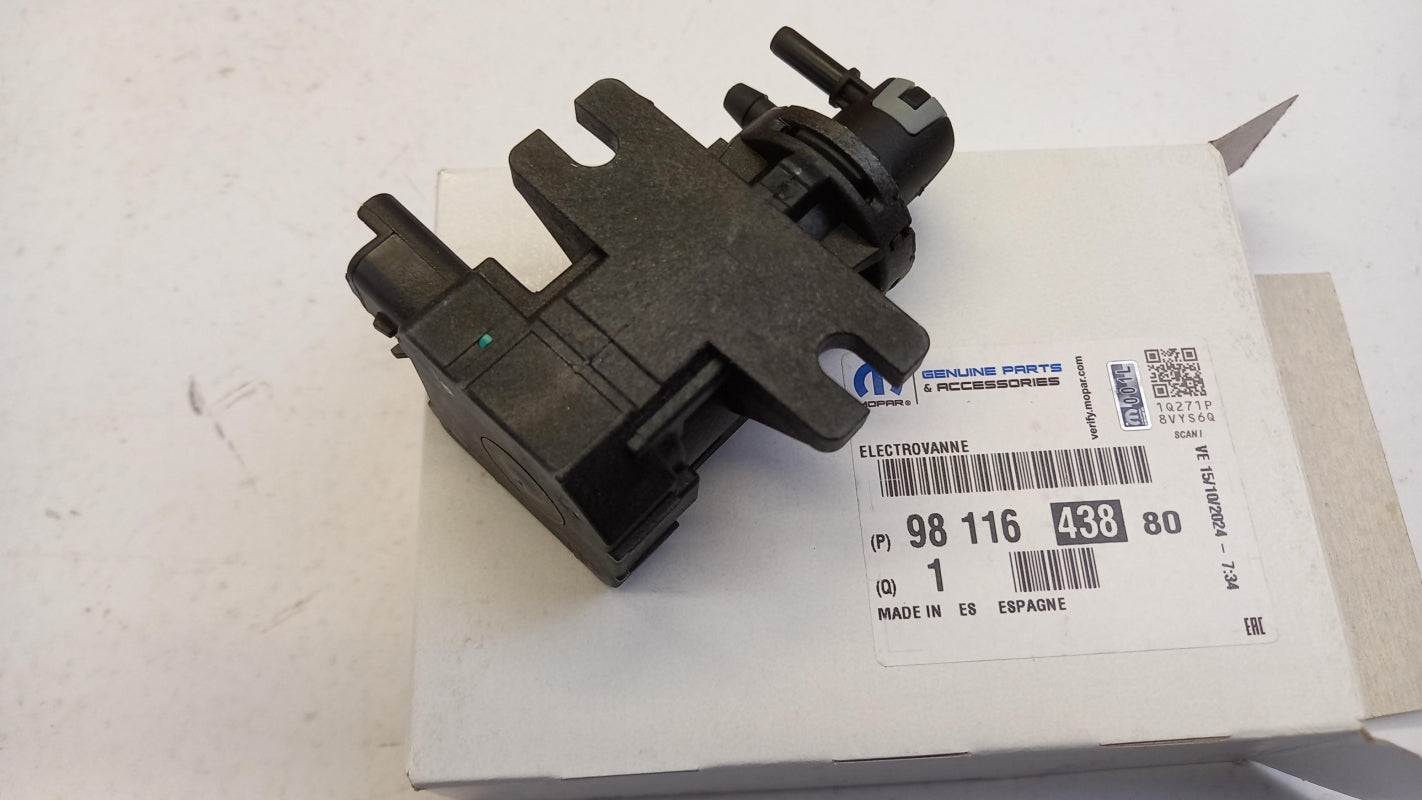Original CITROËN Berlingo C-Elysee C3 PEUGEOT Expert Magnetventil 9811643880