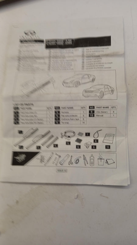Original INFINITI G Coupe V36 2008- Einstiegsleistensatz beleuchtet G6950JL500
