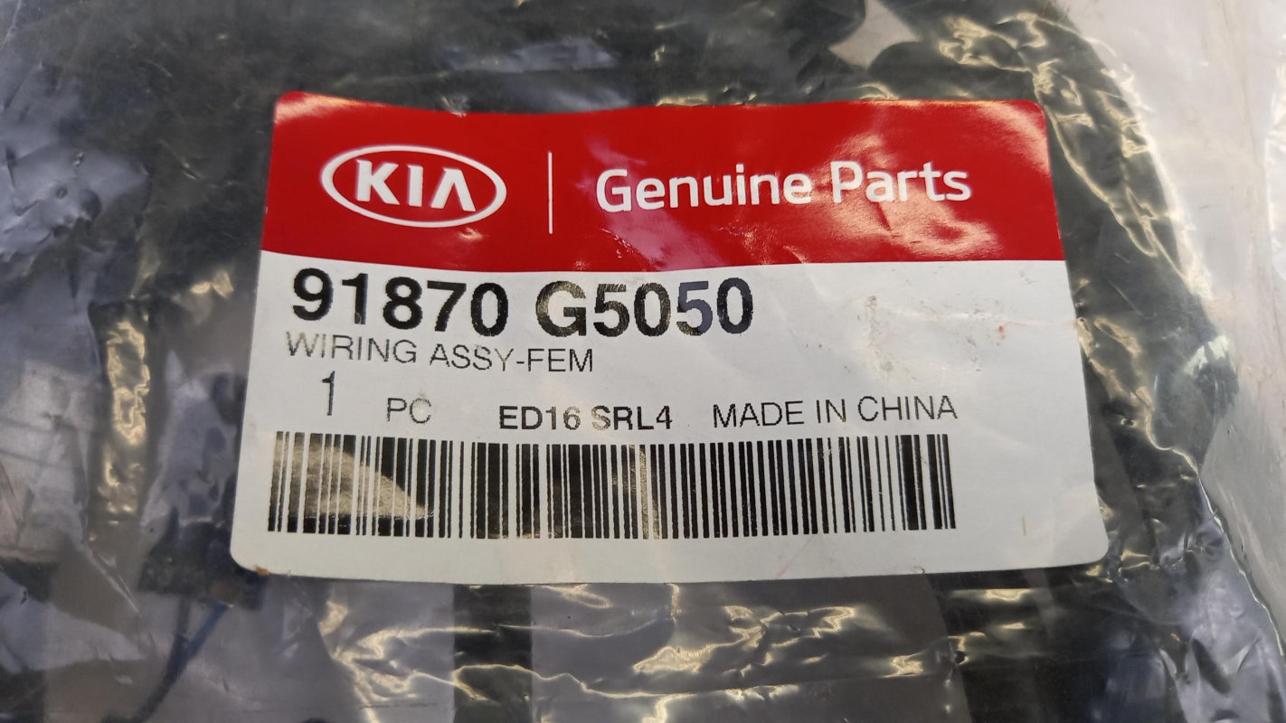 Original KIA Niro 16-19 Kabelbaum Leitungssatz vorne 91870G5050
