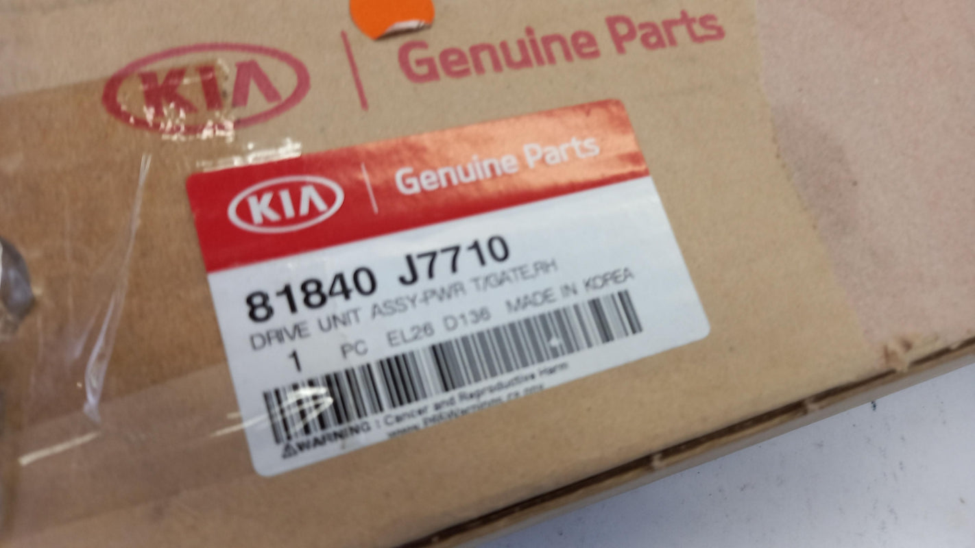 Original KIA Ceed J7 Heckklappendämpfer 81840J7710