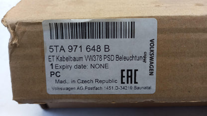 Original VW Touran 5T Adapterkabelbaum für Panorama-Schiebedach 5TA971648B