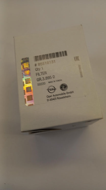 Original OPEL Astra Corsa Vectra Zafira Kraftstofffilter 95516131