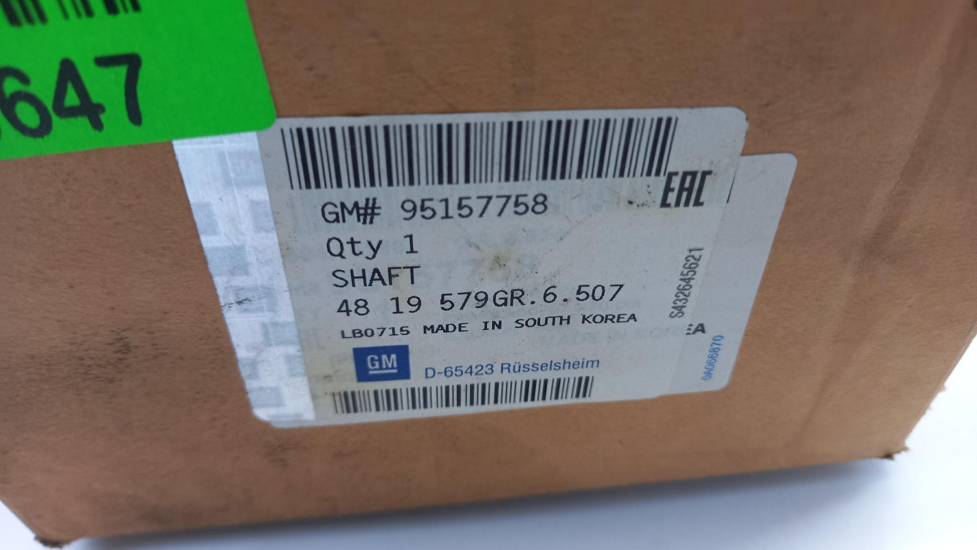 Original OPEL Antara 2007-2017 CHEVROLET Captiva 2011-2018 Lenkwelle 95157758