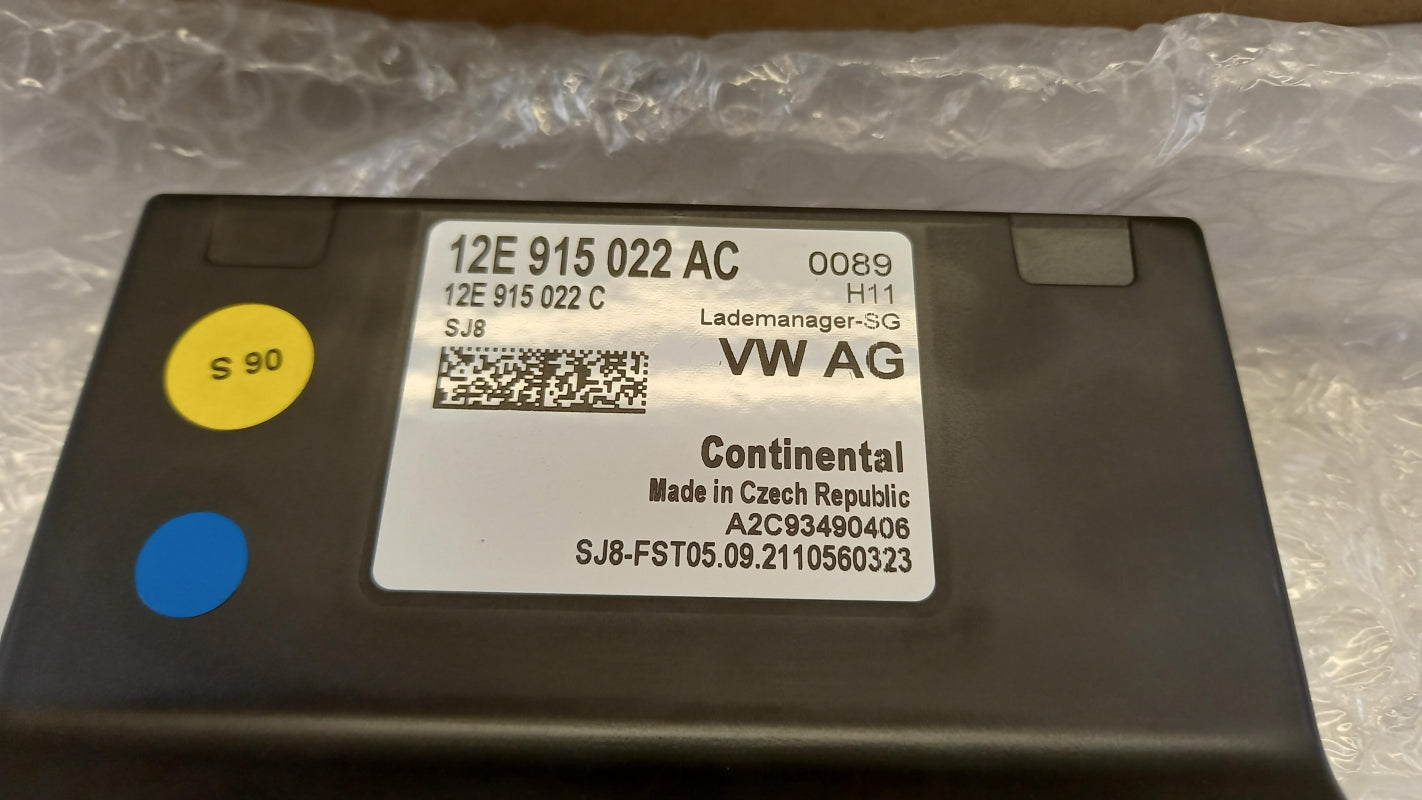 Original AUDI e-tron GT VW e-Up! Batterieladespannung Steuergerät 12E915022AC