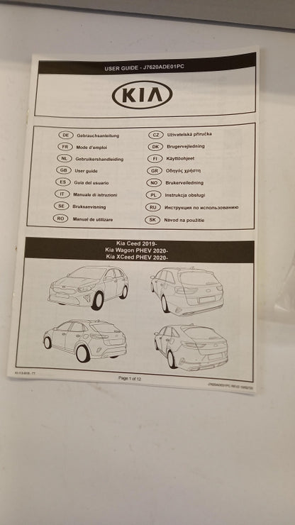 Original KIA Ceed XCeed 2019> Anhängerkupplung Elektrosatz J7620ADE01PC