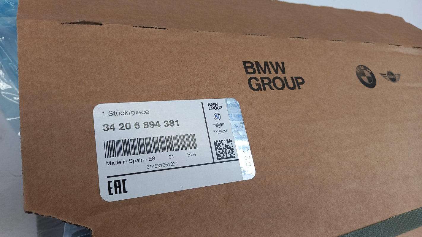 Original BMW F10/11/07 F12/13/06 F01-04 Bremsscheibe (1 St) Hinten 34206894381
