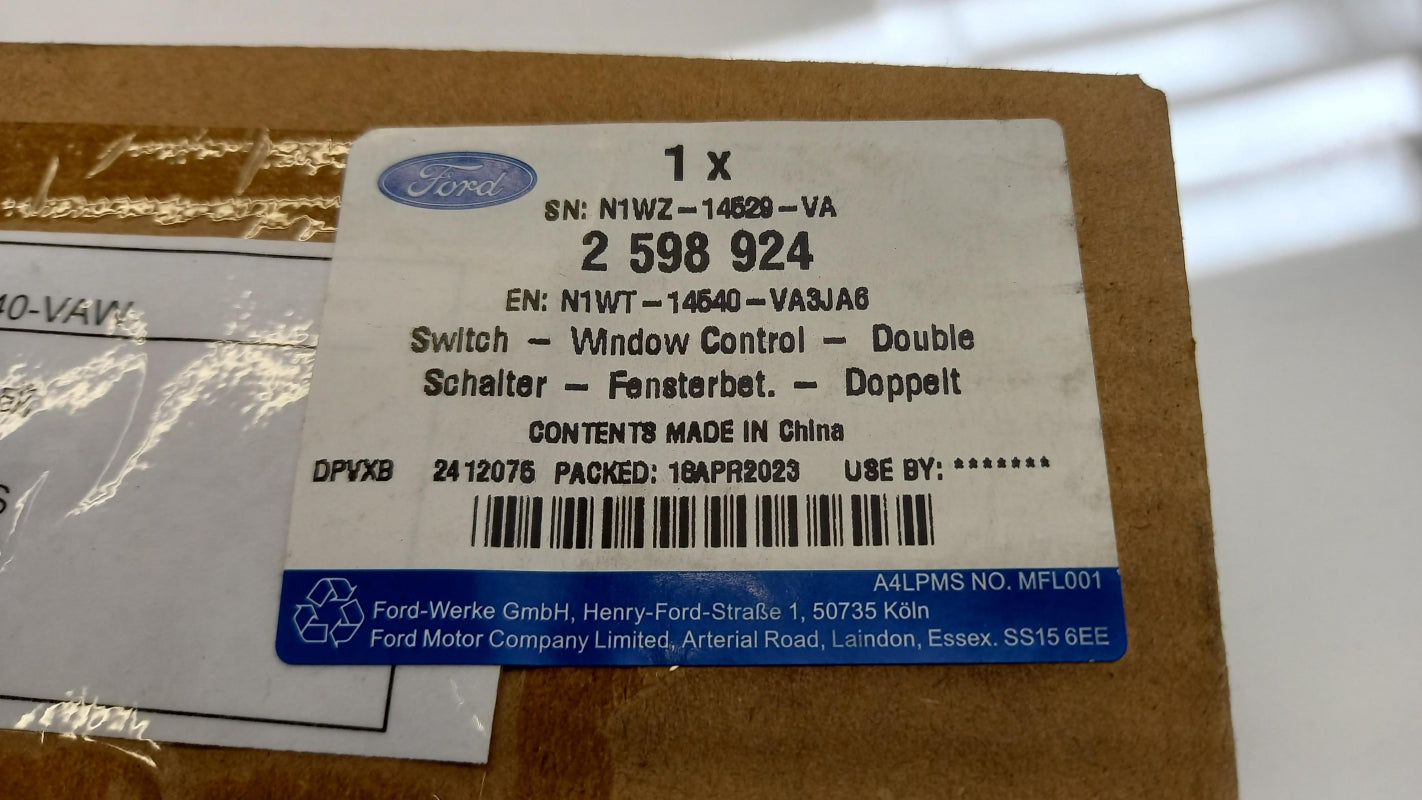 Original OE FORD Fensterheber & Spiegel Kombischalter 2598924