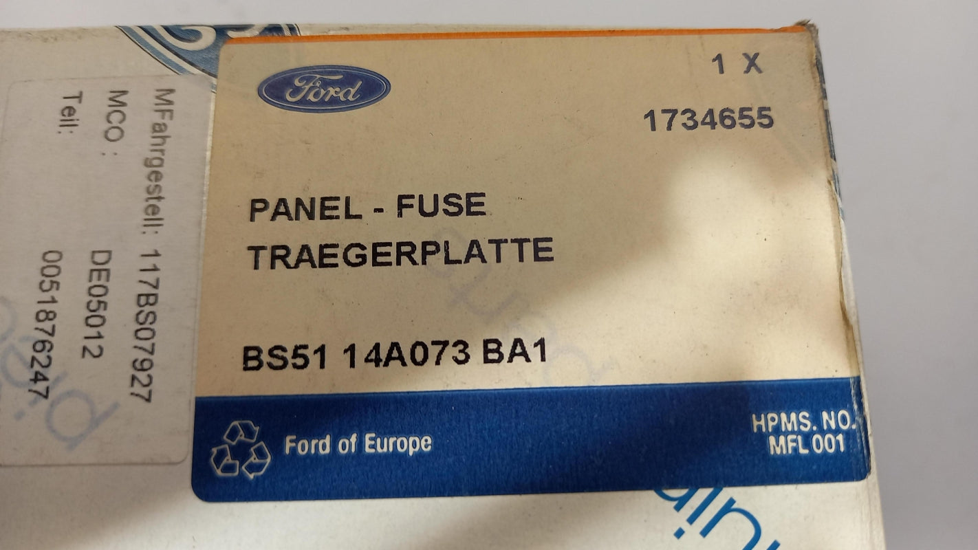 Original FORD KA 1.3 TDCi Sicherungskasten 1734655