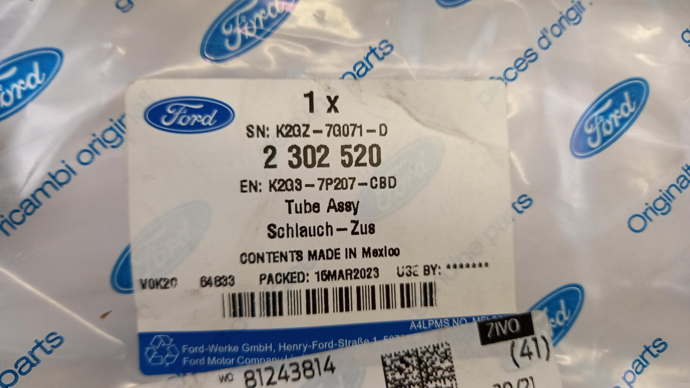 Original OE FORD Leitung 2302520
