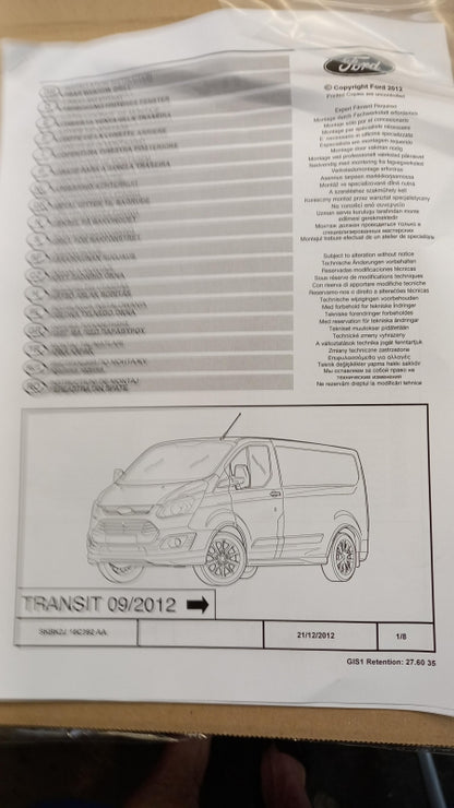 Original OE FORD Fenster Schutzgitter 1819008
